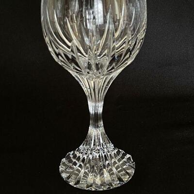  Baccarat set of 4 Massena Crystal Water or Wine Goblets - pristine!