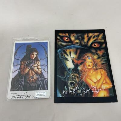 -96- AUTOGRAPHED | Fantasy Art | Scream Queens | YIP | SMILE