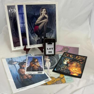 -96- AUTOGRAPHED | Fantasy Art | Scream Queens | YIP | SMILE