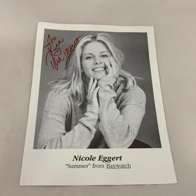 -97- AUTOGRAPHS | Teen Star | Nicole Eggert | Benchwarmer Cards