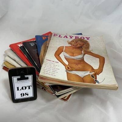 -98- VINTAGE | 10 Playboys | â€˜64 â€˜68 â€˜69 