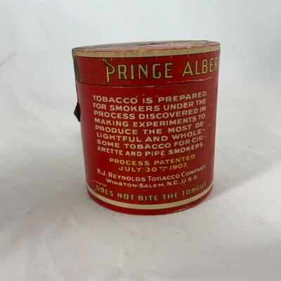 -109- VINTAGE | Prince Albert | Large Cardboard â€œTinâ€