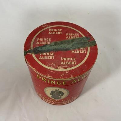 -109- VINTAGE | Prince Albert | Large Cardboard â€œTinâ€