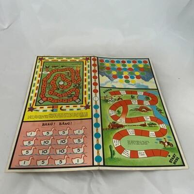 -112- VINTAGE | 1950s | Whitman Game Chest | COMPLETE!