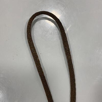-127- VINTAGE | Woven Rug Beater | 28â€ long