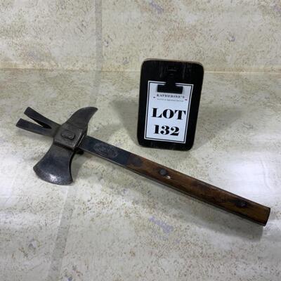 -132- VINTAGE | Bridgeport | Tomahawk #121 | Crate Opener/Hammer