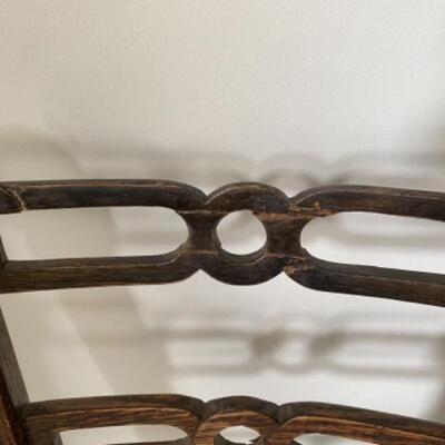 109 Pair of Romweber Viking Oak Horse Head Chair 