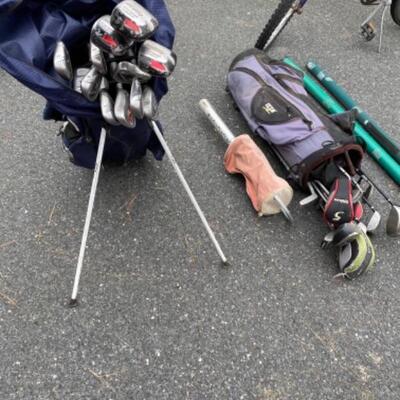 232 Set of Taylor Made Menâ€™s Rt. Handed Golf Clubs  