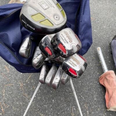 232 Set of Taylor Made Menâ€™s Rt. Handed Golf Clubs  