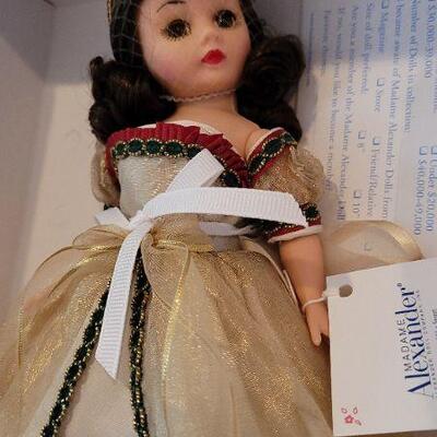 Lot 1: Vintage New Stock 12" MADAME ALEXANDER Doll GOLDEN DREAM TREE TOPPER