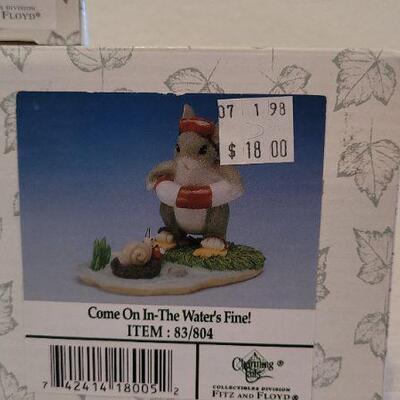 Lot 8: (3) Vintage New Stock CHARMING TAILS Collectibles 