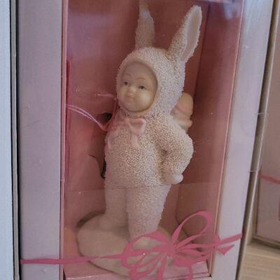 Lot 12: (2) Vintage New Stock Dept. 56 SNOWBABIES Collectibles 