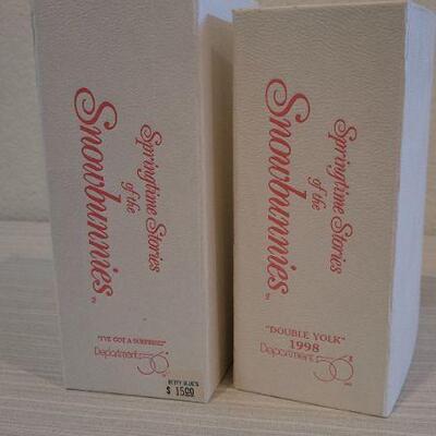 Lot 12: (2) Vintage New Stock Dept. 56 SNOWBABIES Collectibles 