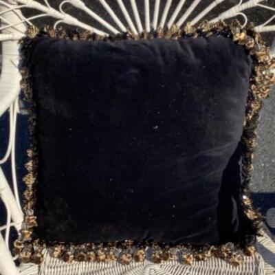 240 Victorian Style Wicker Armchair with Two Stands 