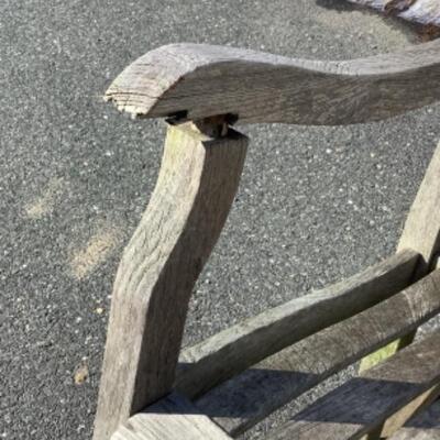 243 Wooden Rocking Bench 