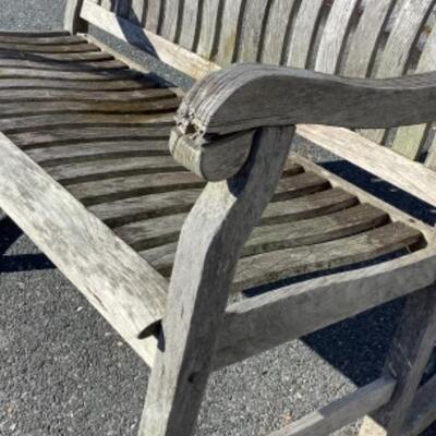 243 Wooden Rocking Bench 