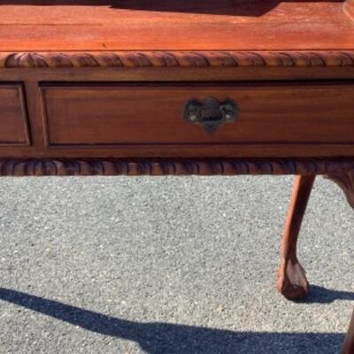 245 Chippendale Mahogany Writing Desk
