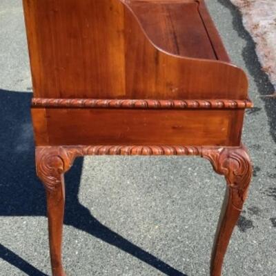 245 Chippendale Mahogany Writing Desk