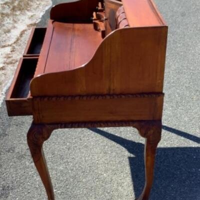 245 Chippendale Mahogany Writing Desk