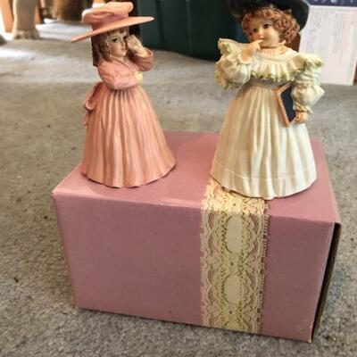 Lot of 14 Maud Humphrey Bogart figurines 