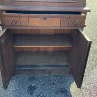 259 Antique Victorian Desk 