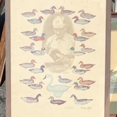 263 Paul W. Shertz â€œR. Madison Mitchellâ€ Signed Artist Proof 1977