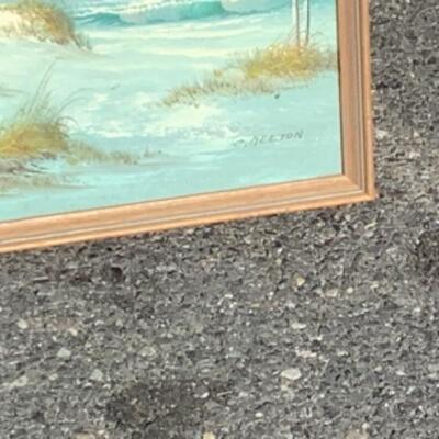 265 Original Signed Oil Painting by C. Melton 