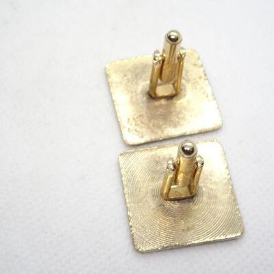 1970's Men's Monogrammed Cufflinks 