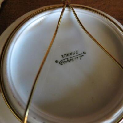 Five Pieces China Limoges Royal Copenhagen Laurel China Plates - Item # 58