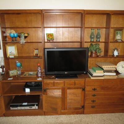 Ethan Allen Four Piece Entertainment Center - Item # 64
