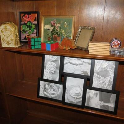 Miscellaneous Lot Photo Frame Pictures Toys Bookends- Item # 108
