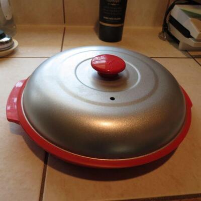 Microwave Reheat Reheater Reheatza Crisper As Seen on TV Allstar Innovations - Item # 133