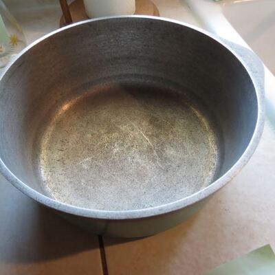 Vintage Club Dutch Oven Retro Turquoise Aqua Speckle Cast Aluminum Pan Cookware  Stock Pot - Item # 141
