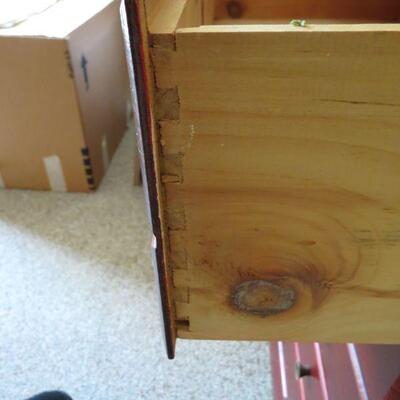 Wood Wooden Chest of Drawers Dovetail - Item # 183