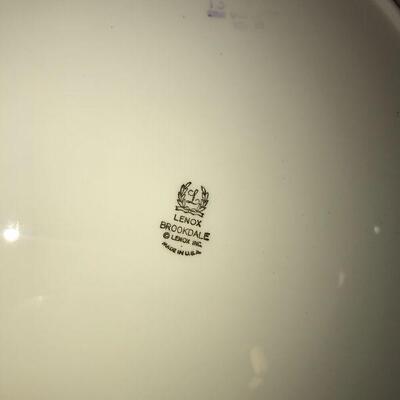 Lenox Brookdale China Chop Plate Round Platter 12 1/2 inches - Item # 197