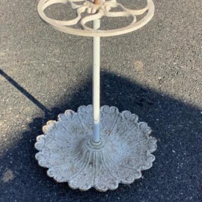 280 Vintage Wrought Iron Umbrella Stand 