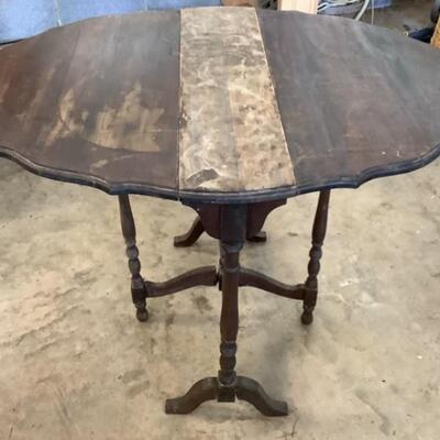 288 Antique Drop Leaf Table