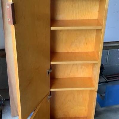 296 Handmade Small Wooden Cabinet 