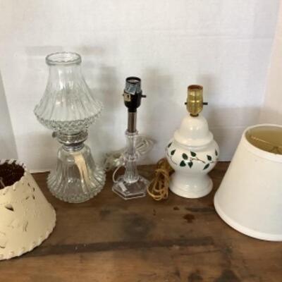 301 Table Lamp Lot