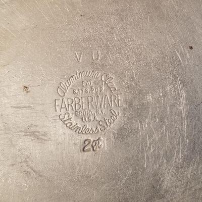 Lot #83 Three pieces of Faber Ware Cookware