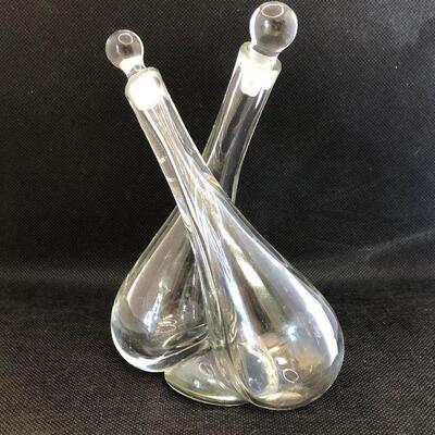 Lot 14 - Twisted Neck Oil and Vinegar Cruet