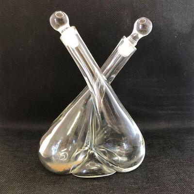 Lot 14 - Twisted Neck Oil and Vinegar Cruet