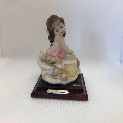 Lot 20 - 1987 G. Armani Girl with Kittens