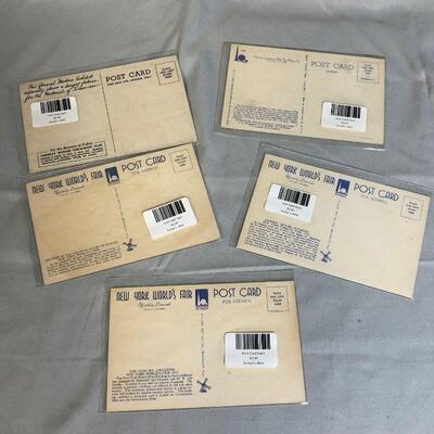 Lot 21 - Post Cards for 1939 NY World's Fair