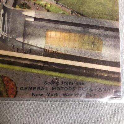 Lot 21 - Post Cards for 1939 NY World's Fair