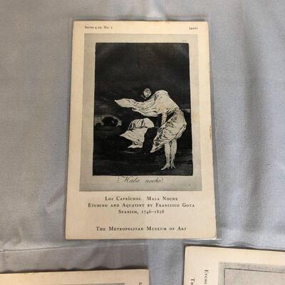 Lot 22 - New York Metro Museum of Art Post Cards
