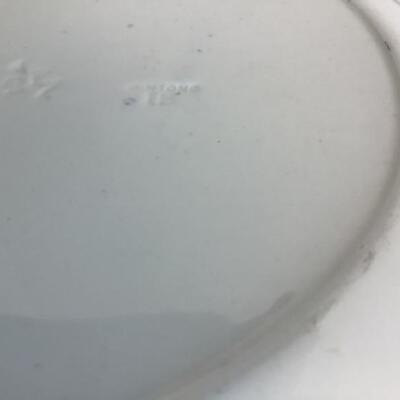 369 Antique Minton Cat Plate and Beatrice Plate 
