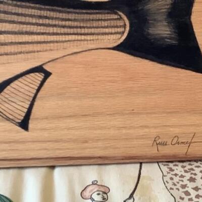 374 Rockfish Wall Art Signed Russ Orme