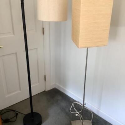 381 Two Floor Lamps 