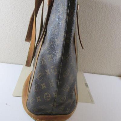 LOUIS VUITTON BUCKET GM SHOULDER BROWN TOTE SHOULDER BAG MONOGRAM SP0919 